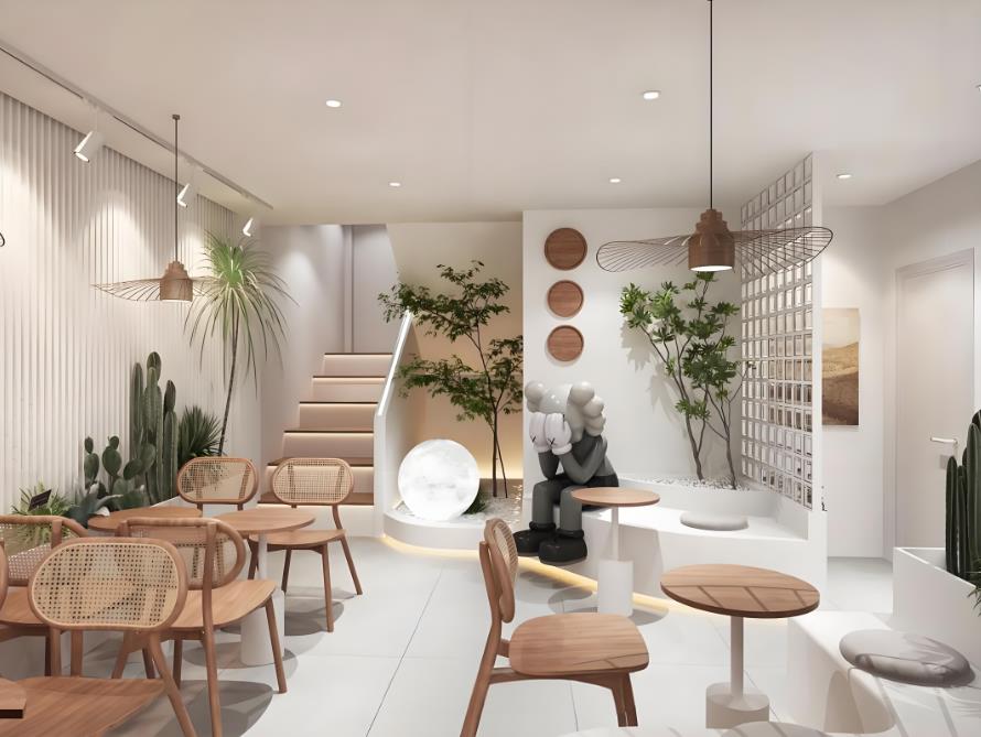 重慶烘焙店裝修設(shè)計(jì)，客人來了都不想走！